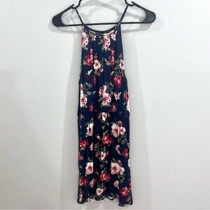 Justify navy floral sundress size medium